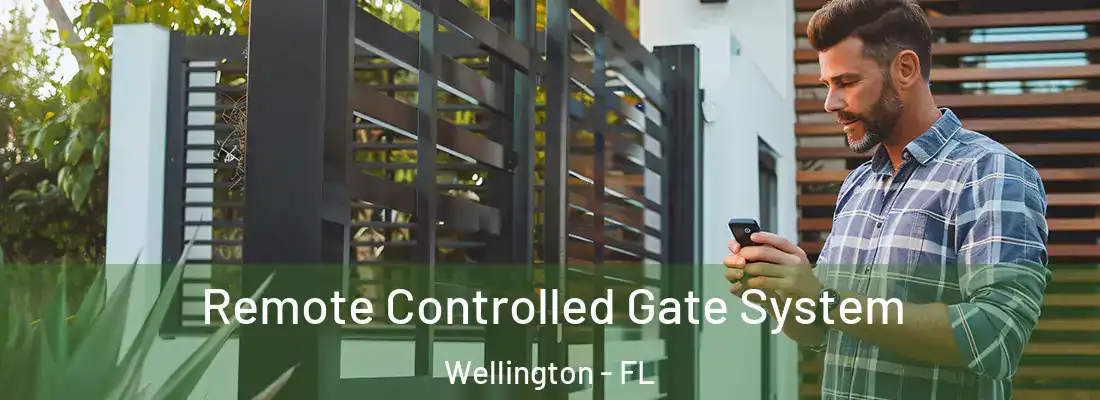  Remote Controlled Gate System Wellington - FL